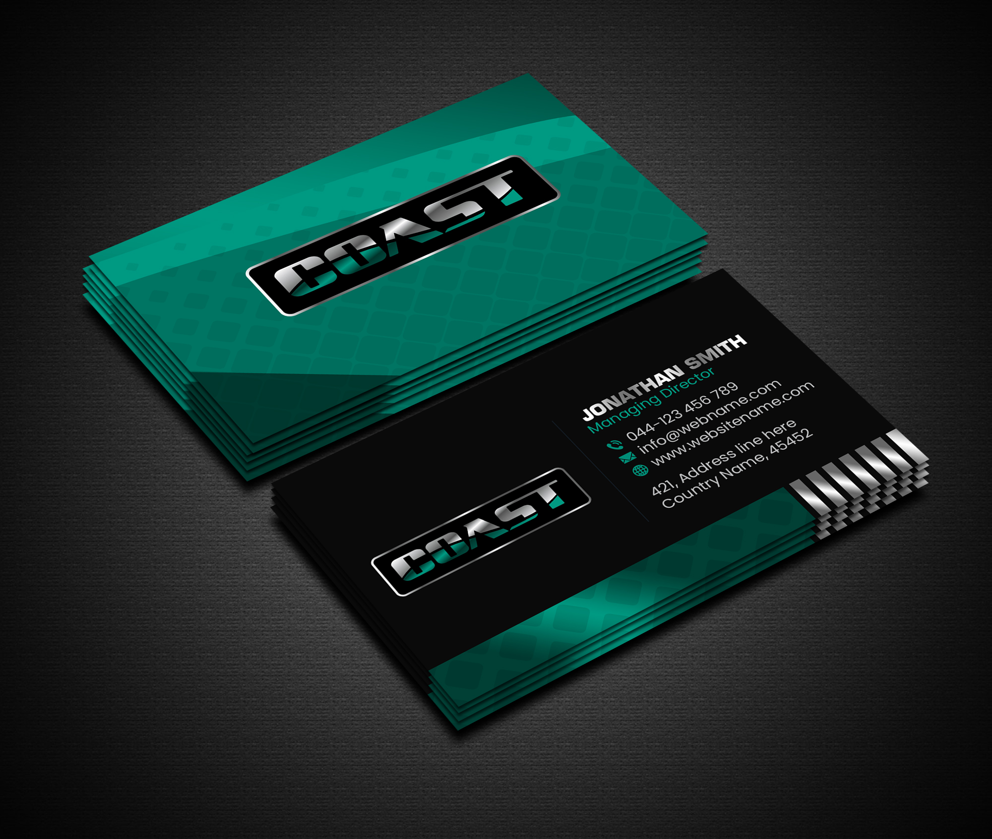 Business Card Design by Creations Box 2015 for ShipTech | Design #32632394