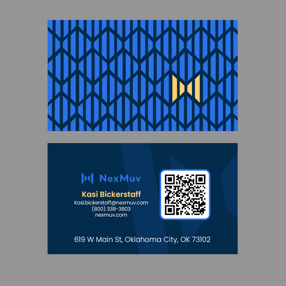 Business Card Design by Andrés Sebastián for NexMuv | Design #32633526