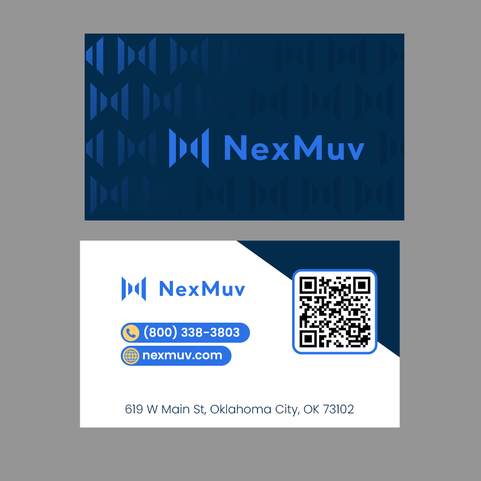 Business Card Design by Andrés Sebastián for NexMuv | Design #32633652
