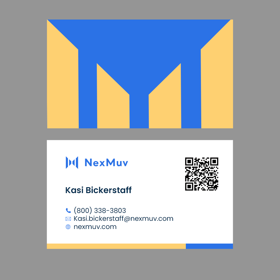 Business Card Design by Andrés Sebastián for NexMuv | Design #32633831