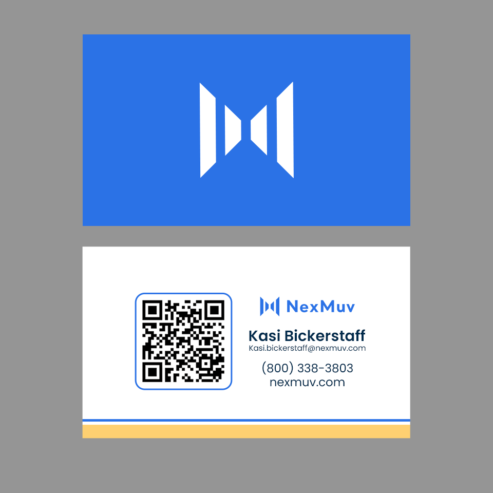 Business Card Design by Andrés Sebastián for NexMuv | Design #32633911