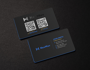 Business Card Design by Sun Moon Graphic Designer for NexMuv | Design: #32631847