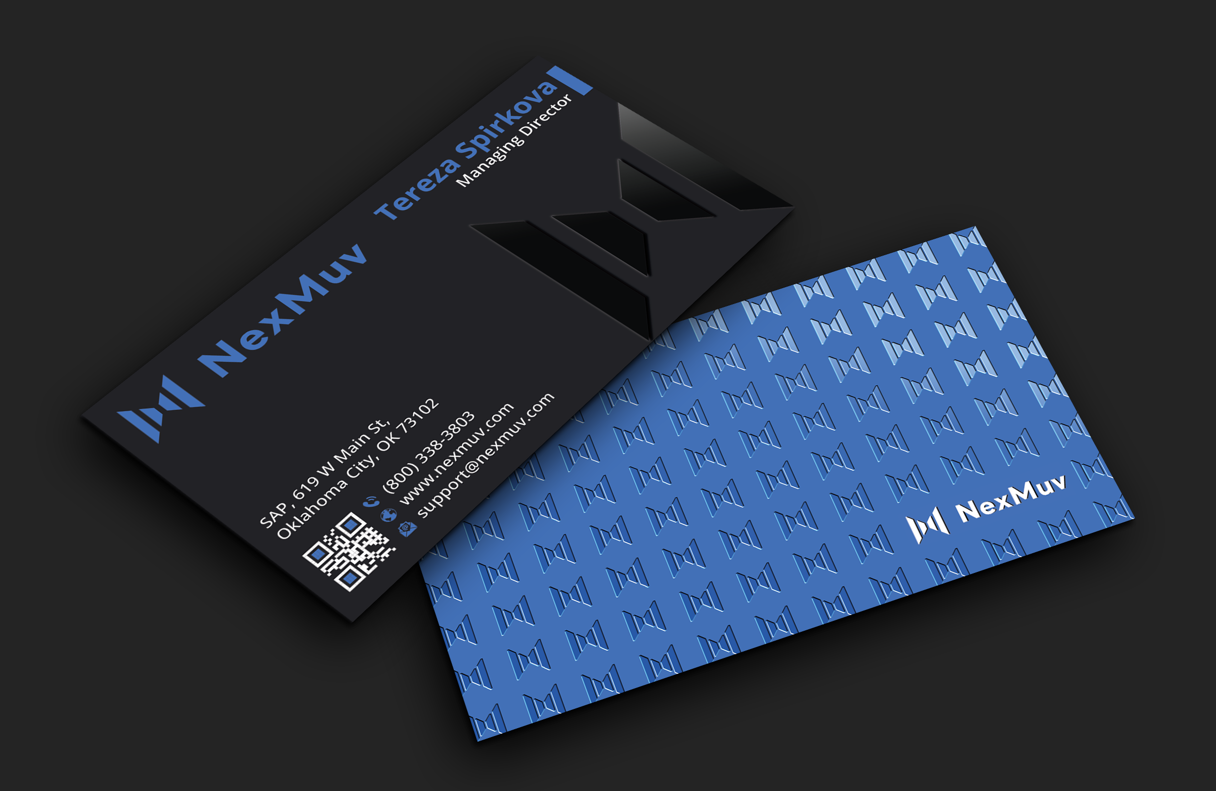 Diseño de Tarjeta de Presentación por DesignerShahadat para NexMuv | Diseño #32638236