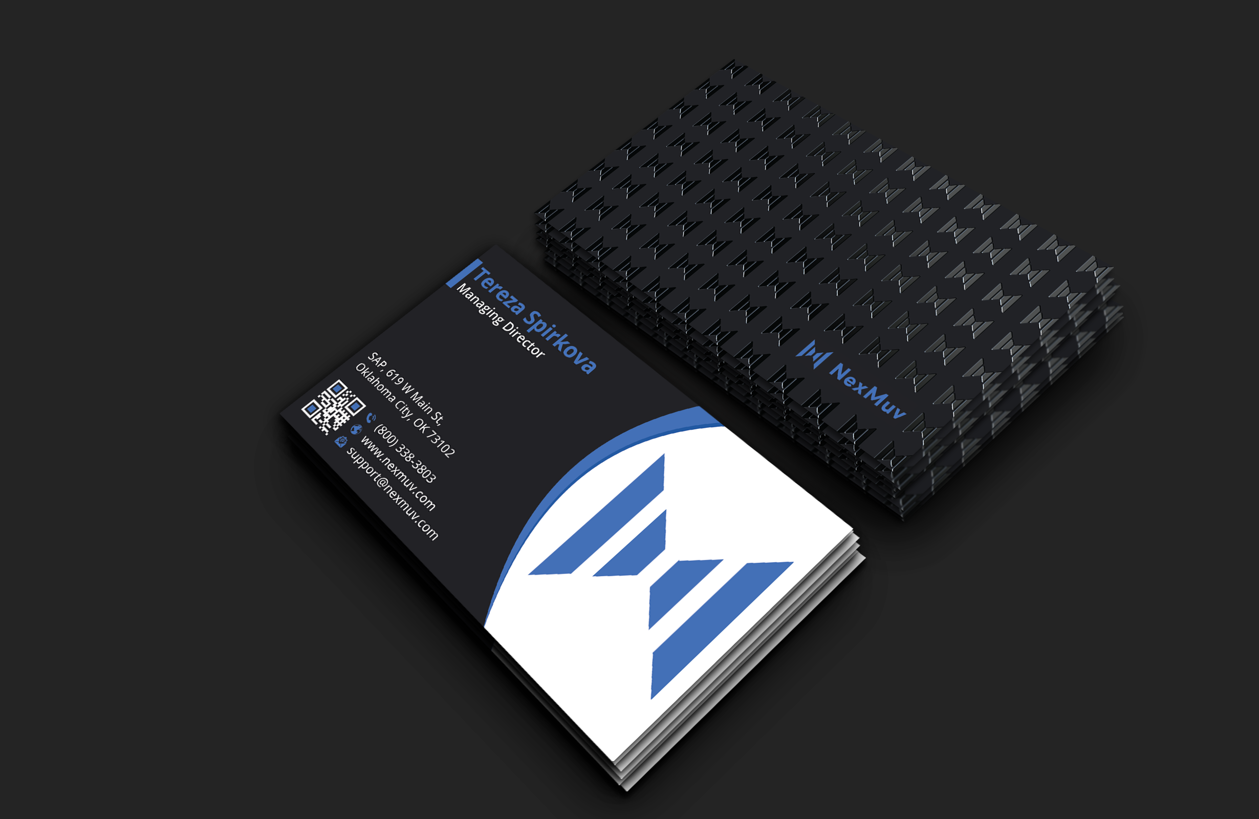Business Card Design by DesignerShahadat for NexMuv | Design #32645327