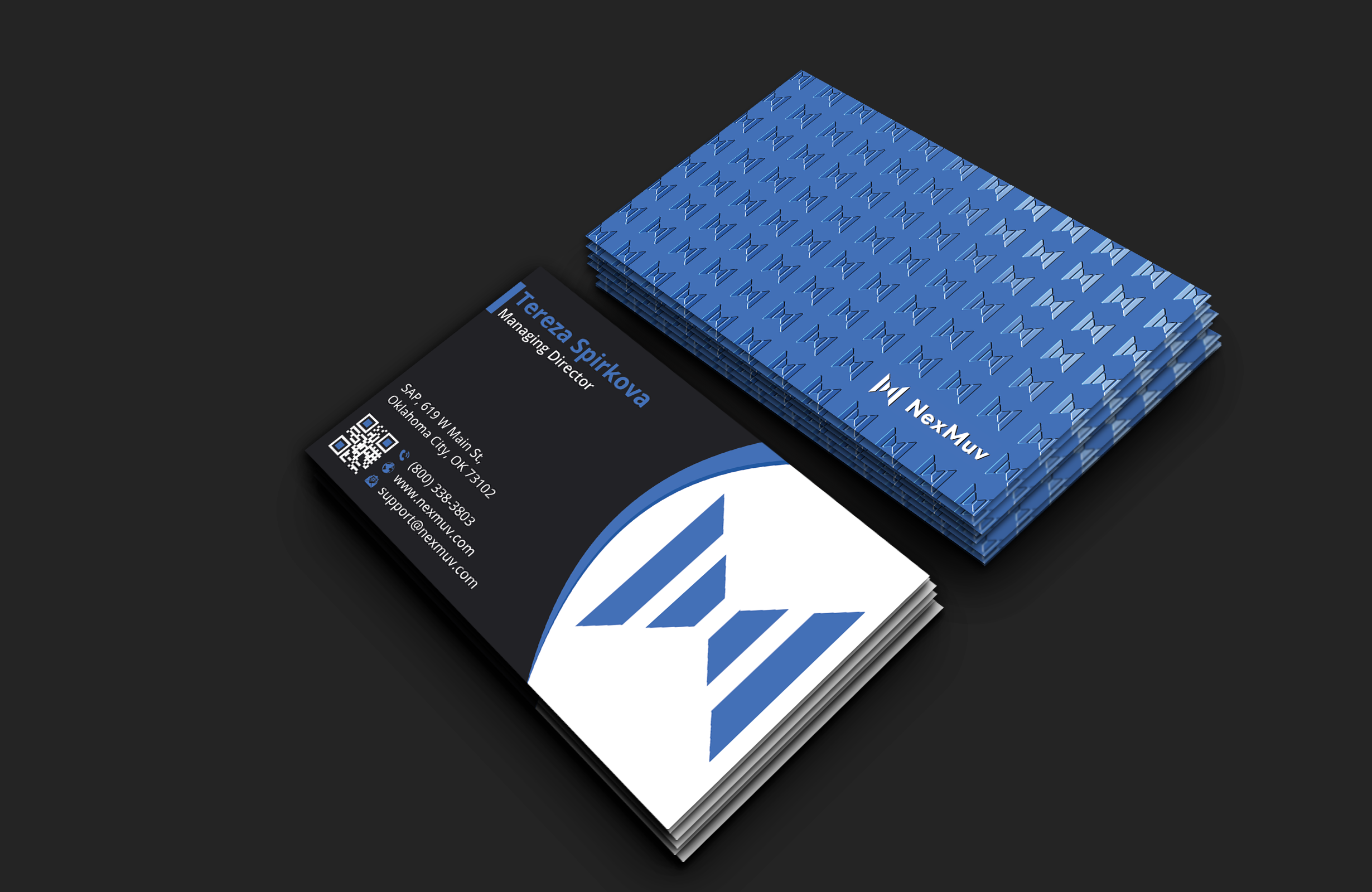 Business Card Design by DesignerShahadat for NexMuv | Design #32645328