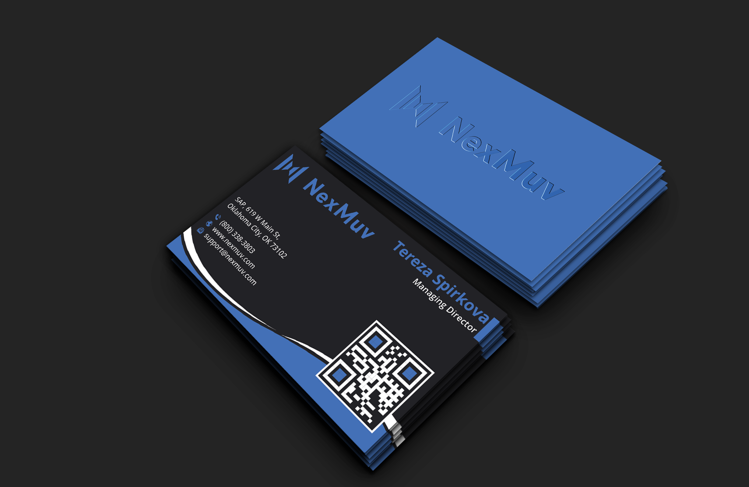Business Card Design by DesignerShahadat for NexMuv | Design #32645430