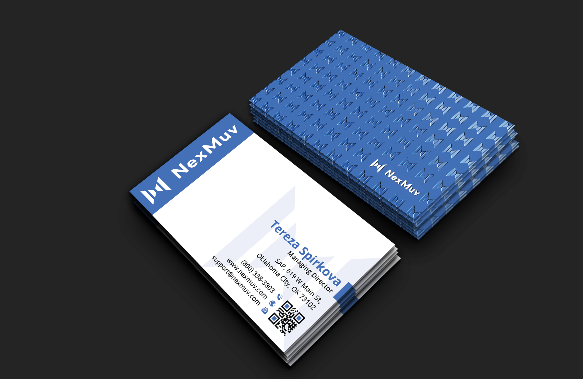 Business Card Design by DesignerShahadat for NexMuv | Design #32645437