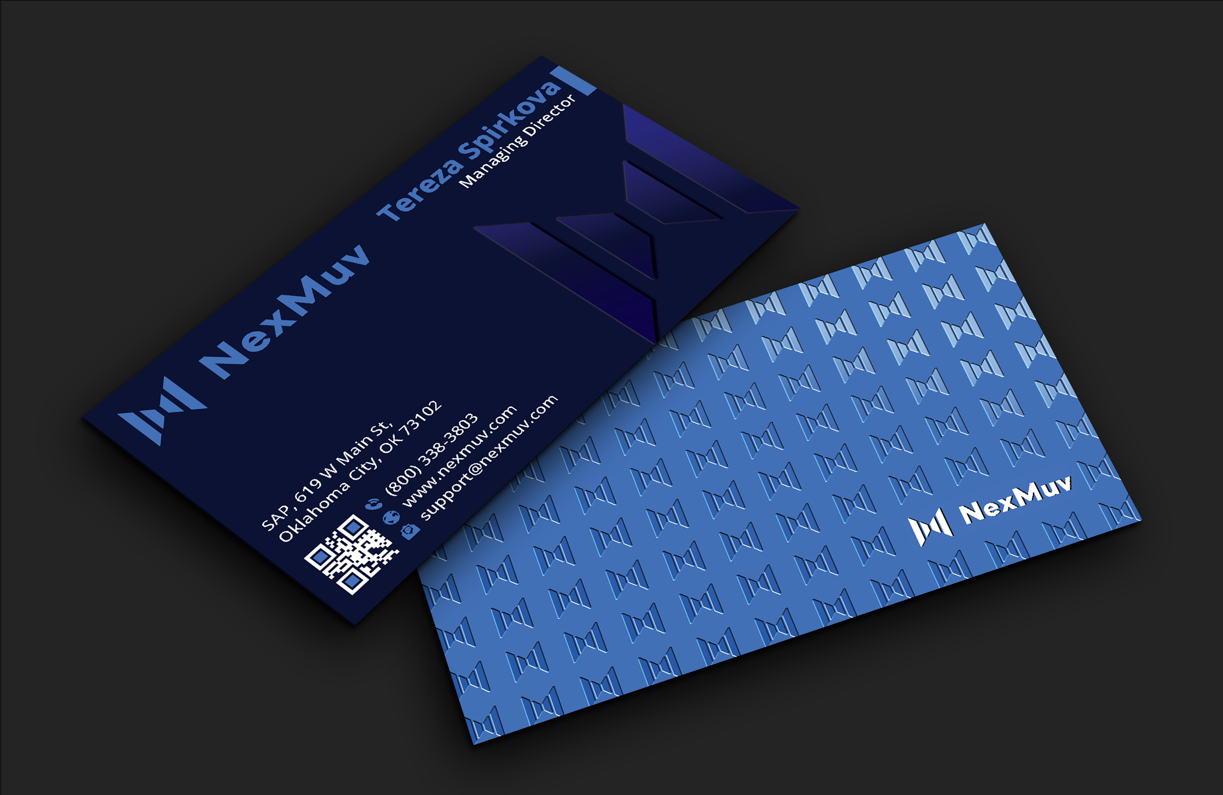 Diseño de Tarjeta de Presentación por DesignerShahadat para NexMuv | Diseño #32892782