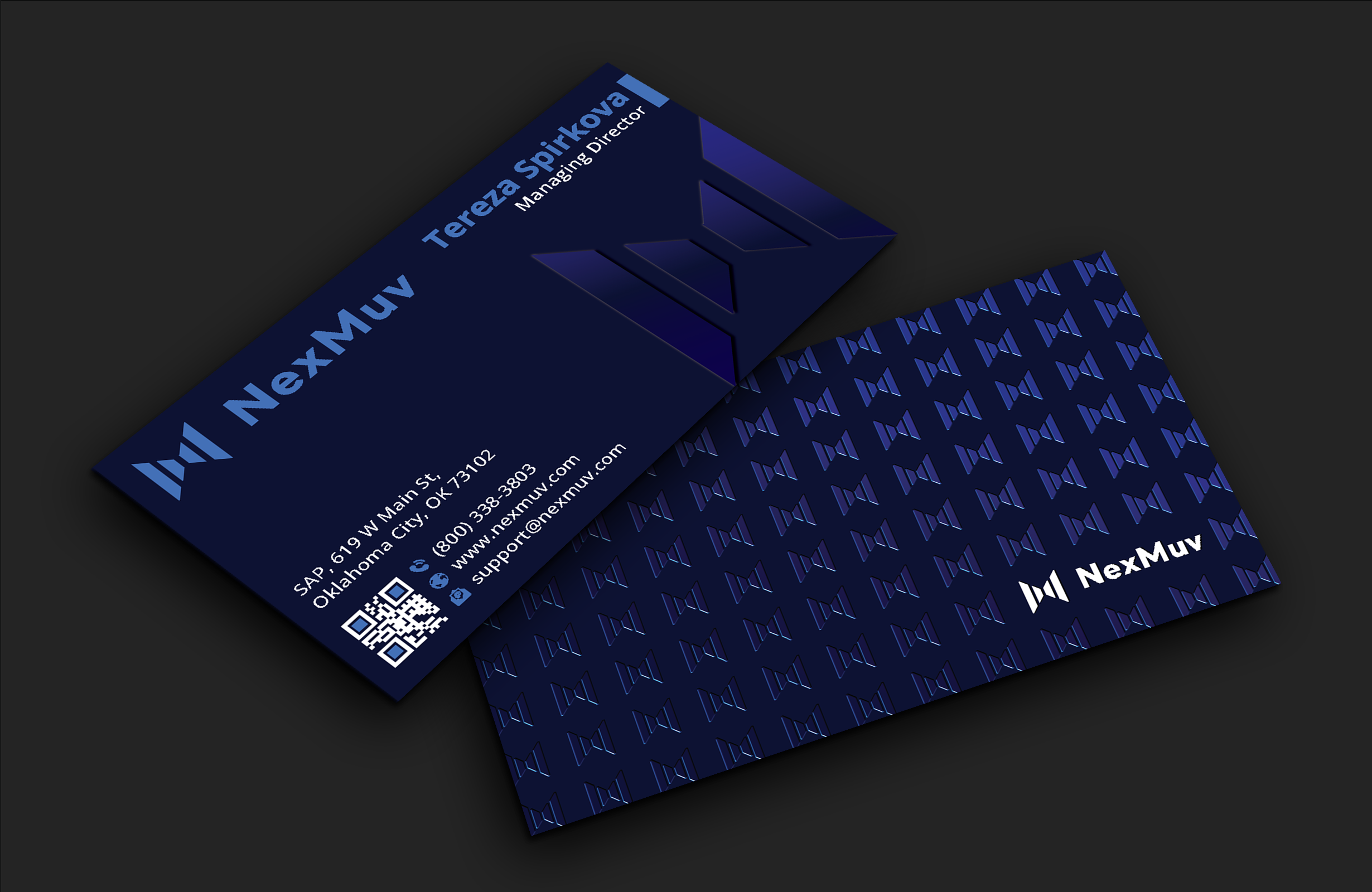 Diseño de Tarjeta de Presentación por DesignerShahadat para NexMuv | Diseño #32892785