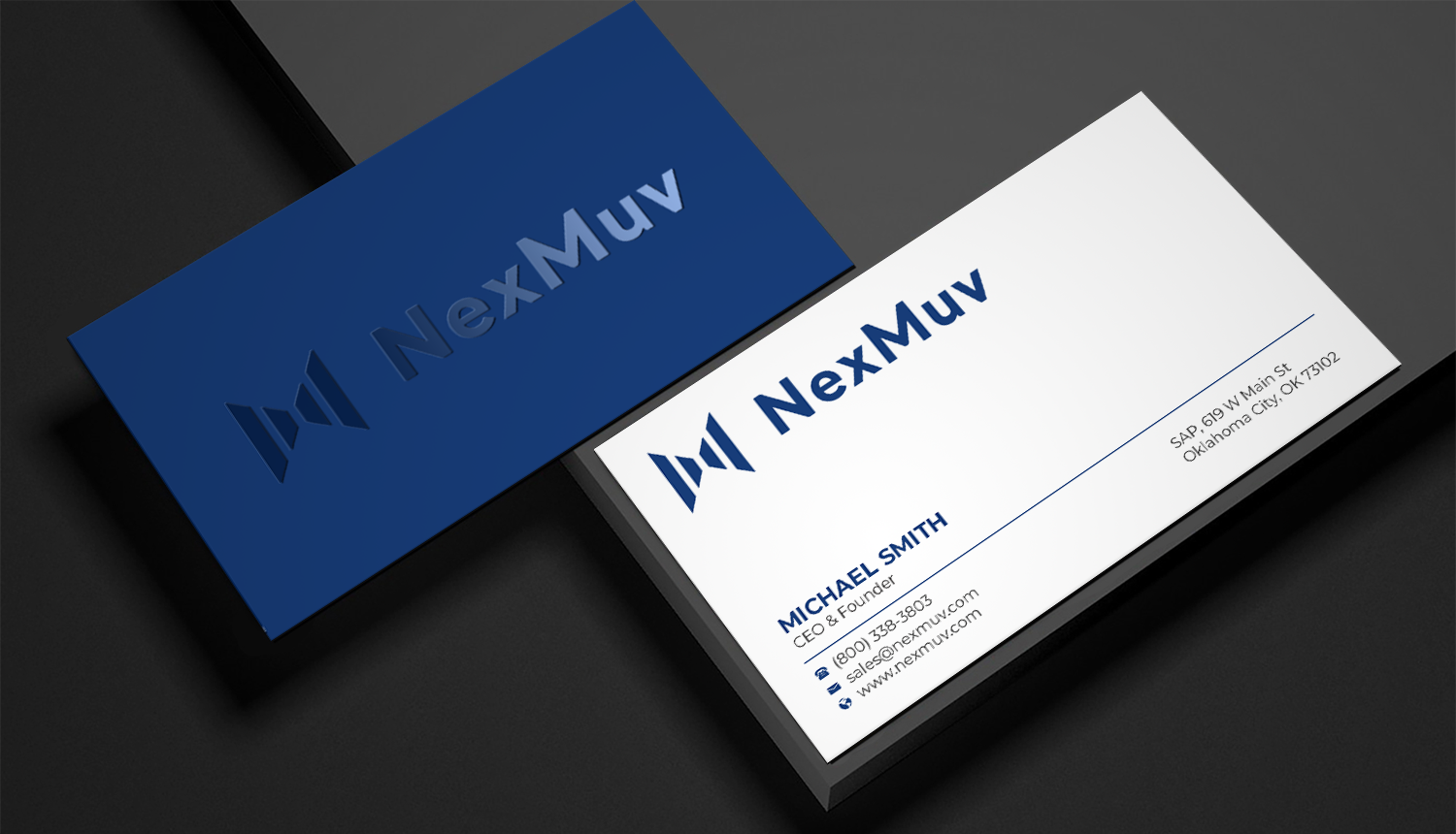Visitenkarten-Design von Innovative Graphix für NexMuv | Design #32640309