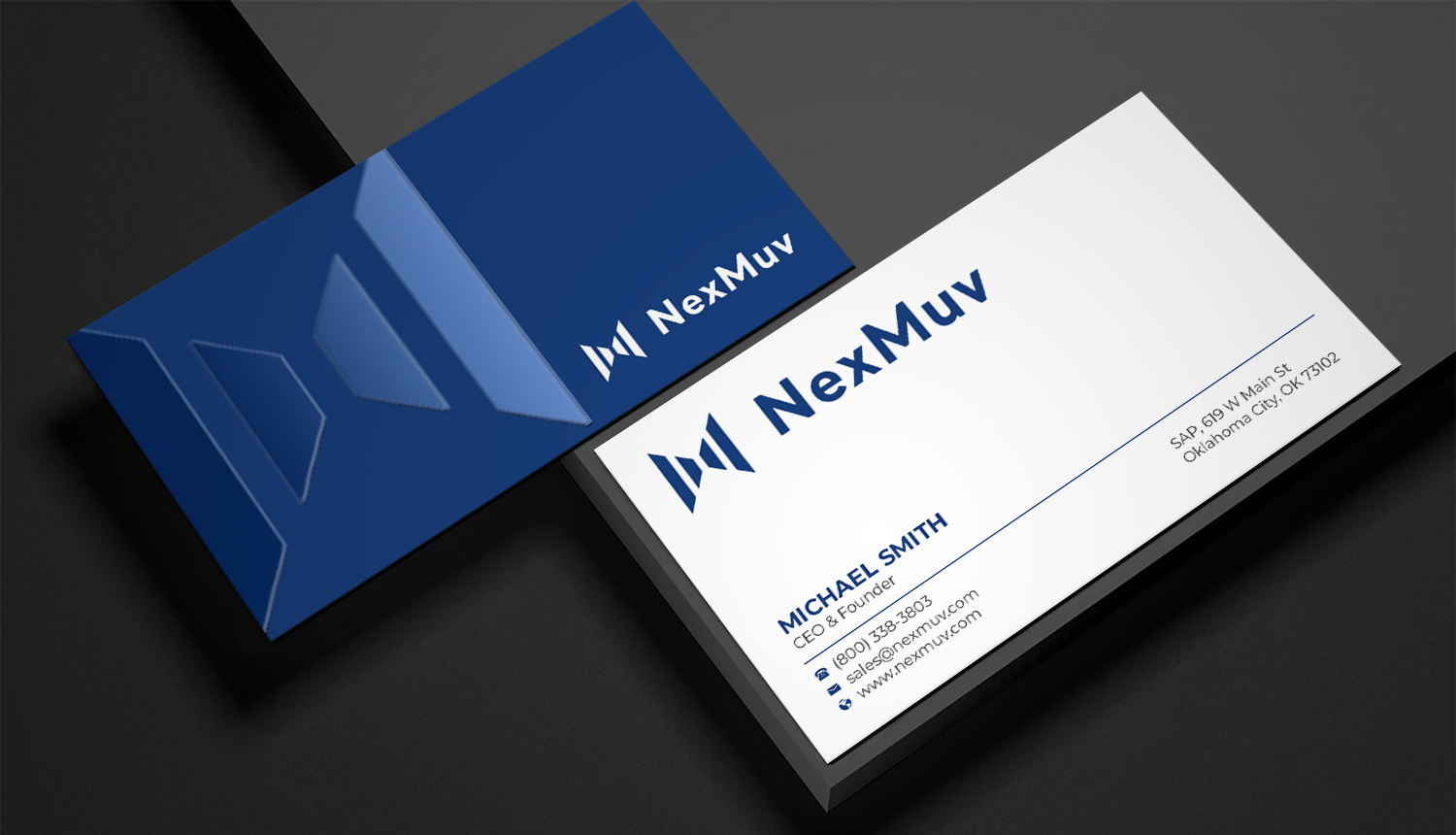 Diseño de Tarjeta de Presentación por Innovative Graphix para NexMuv | Diseño #32640311