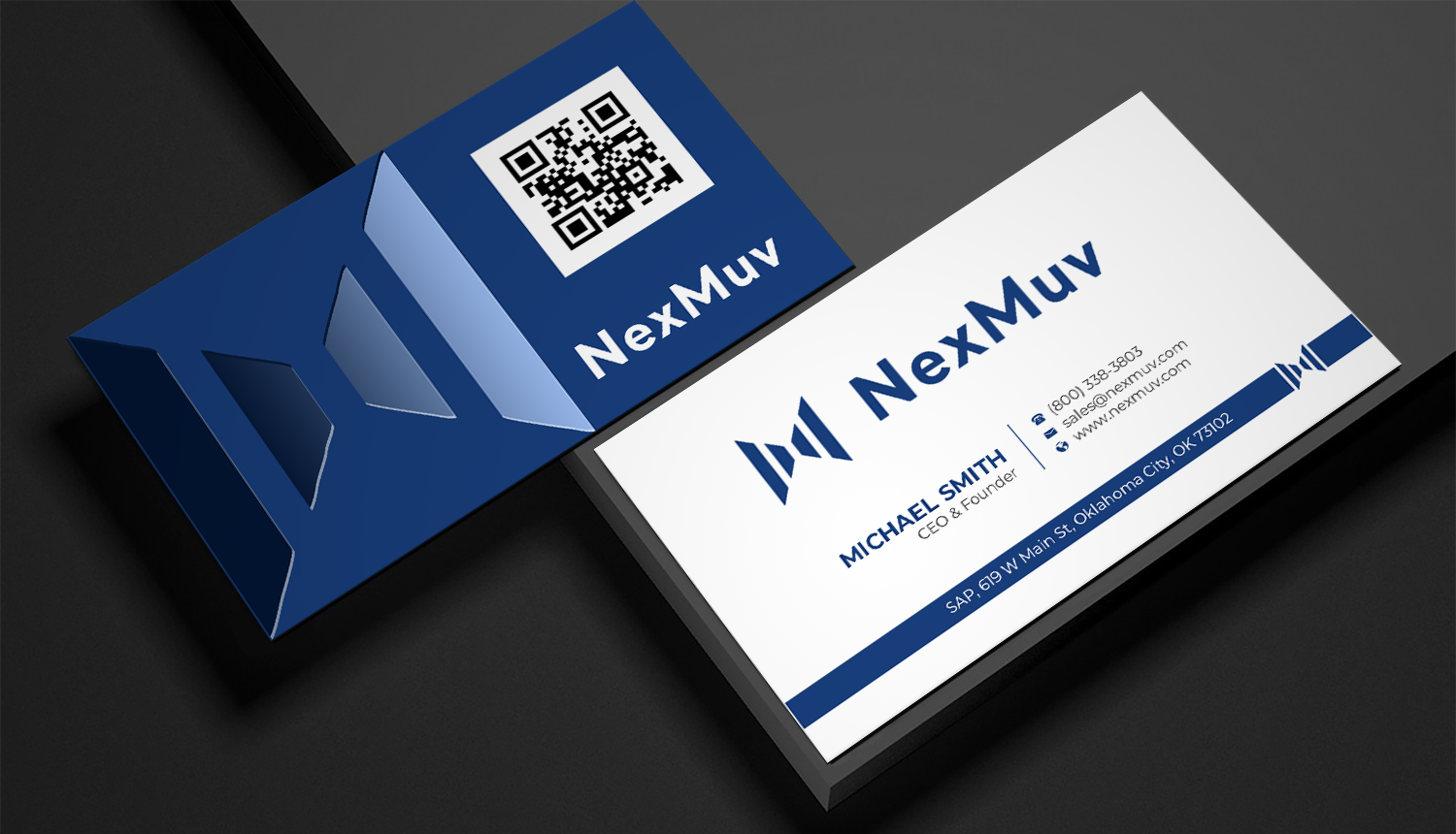 Visitenkarten-Design von Innovative Graphix für NexMuv | Design #32640392
