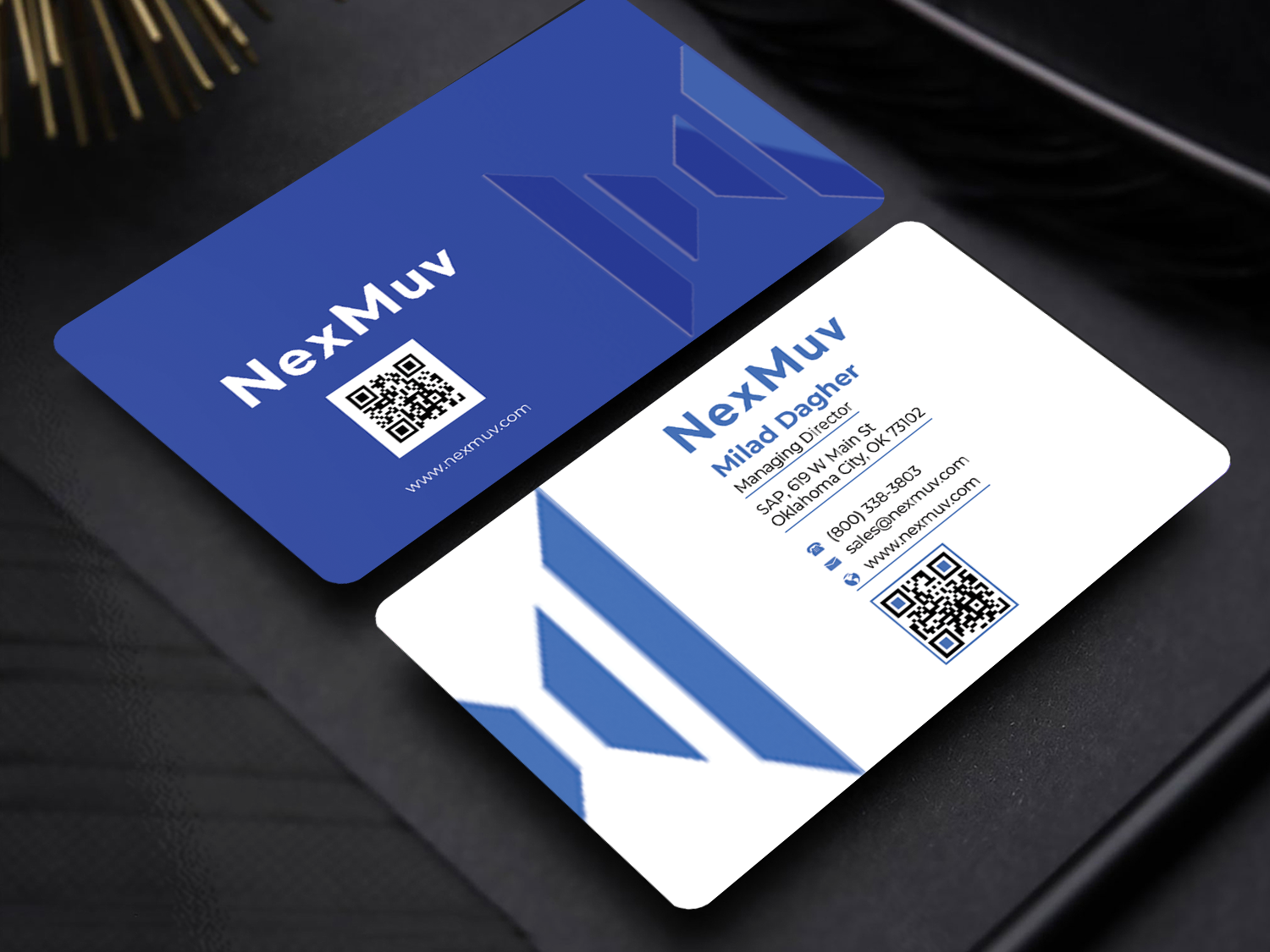 Visitenkarten-Design von Innovative Graphix für NexMuv | Design #32647390