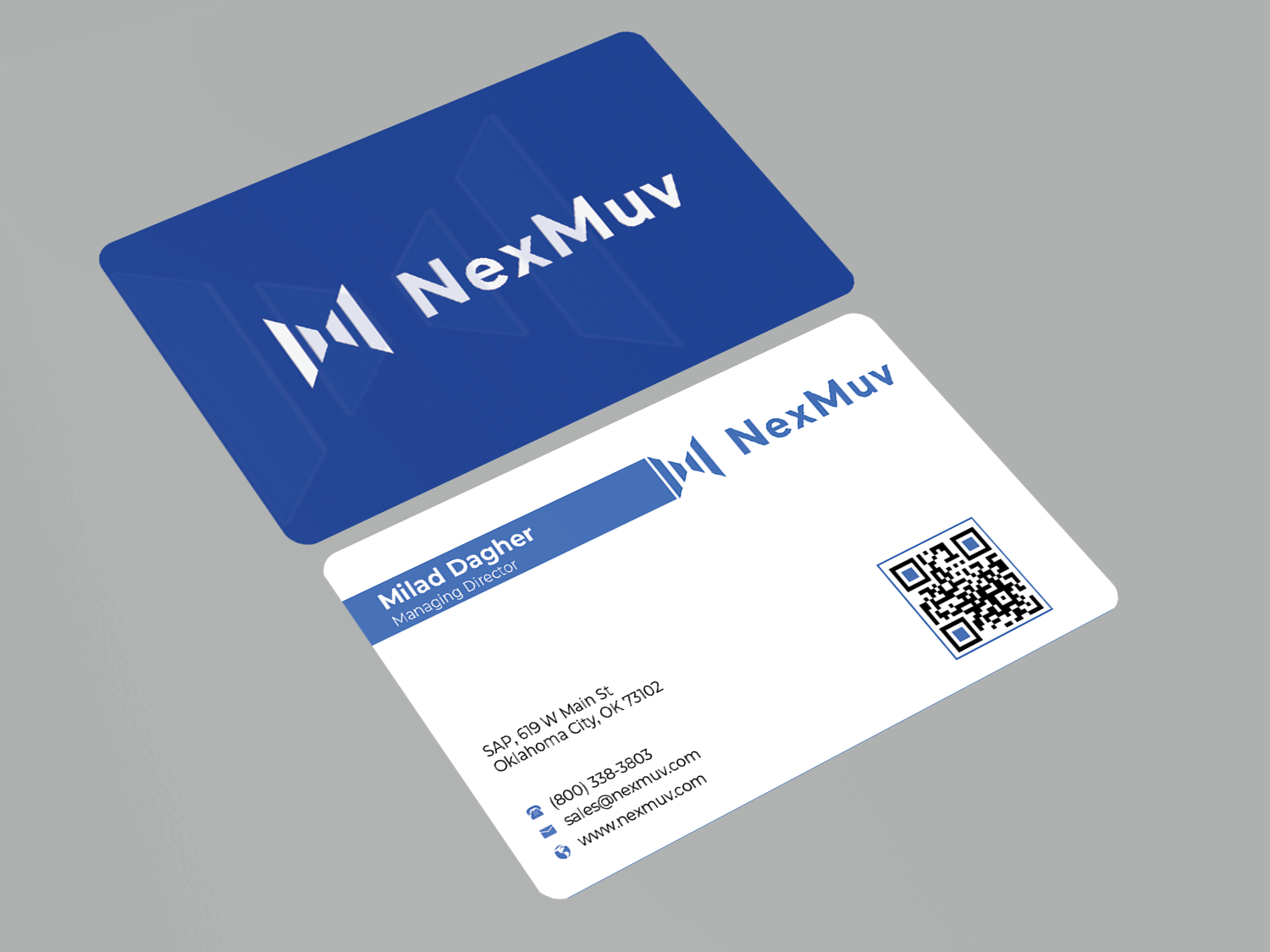 Visitenkarten-Design von Innovative Graphix für NexMuv | Design #32649490