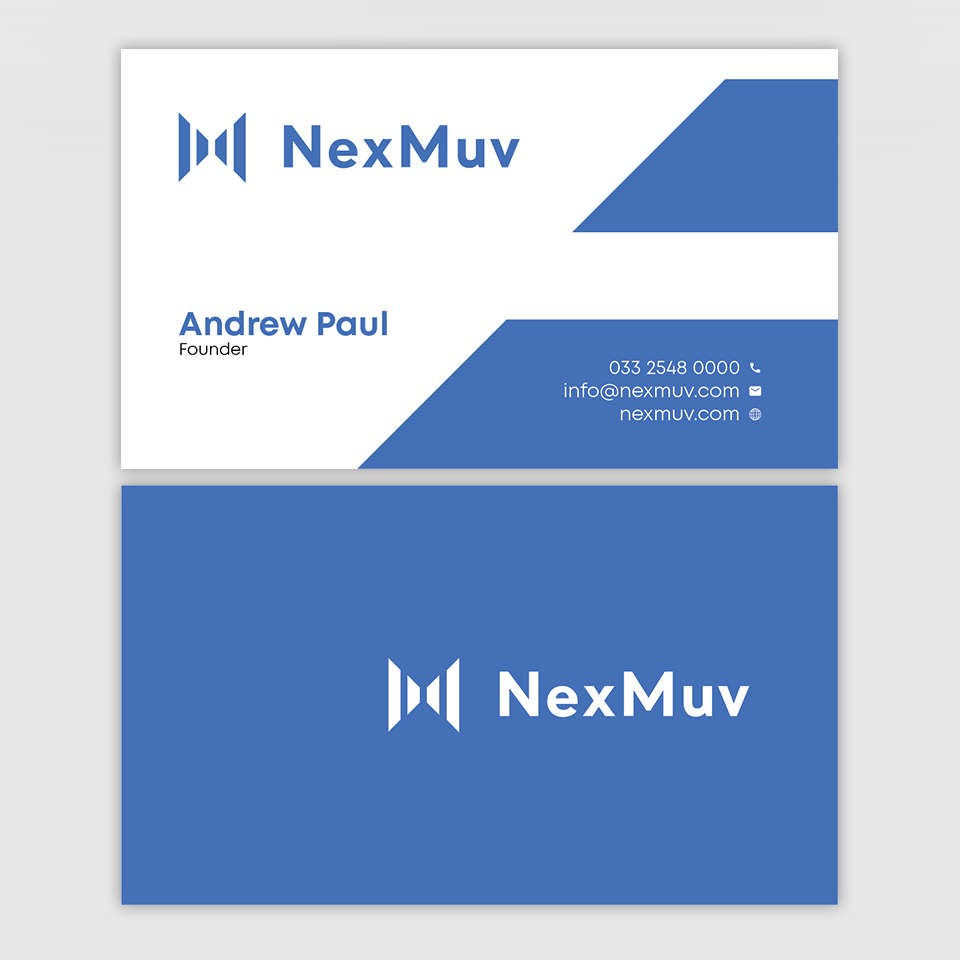 Business Card Design by YourLogoMaster for NexMuv | Design #32639744