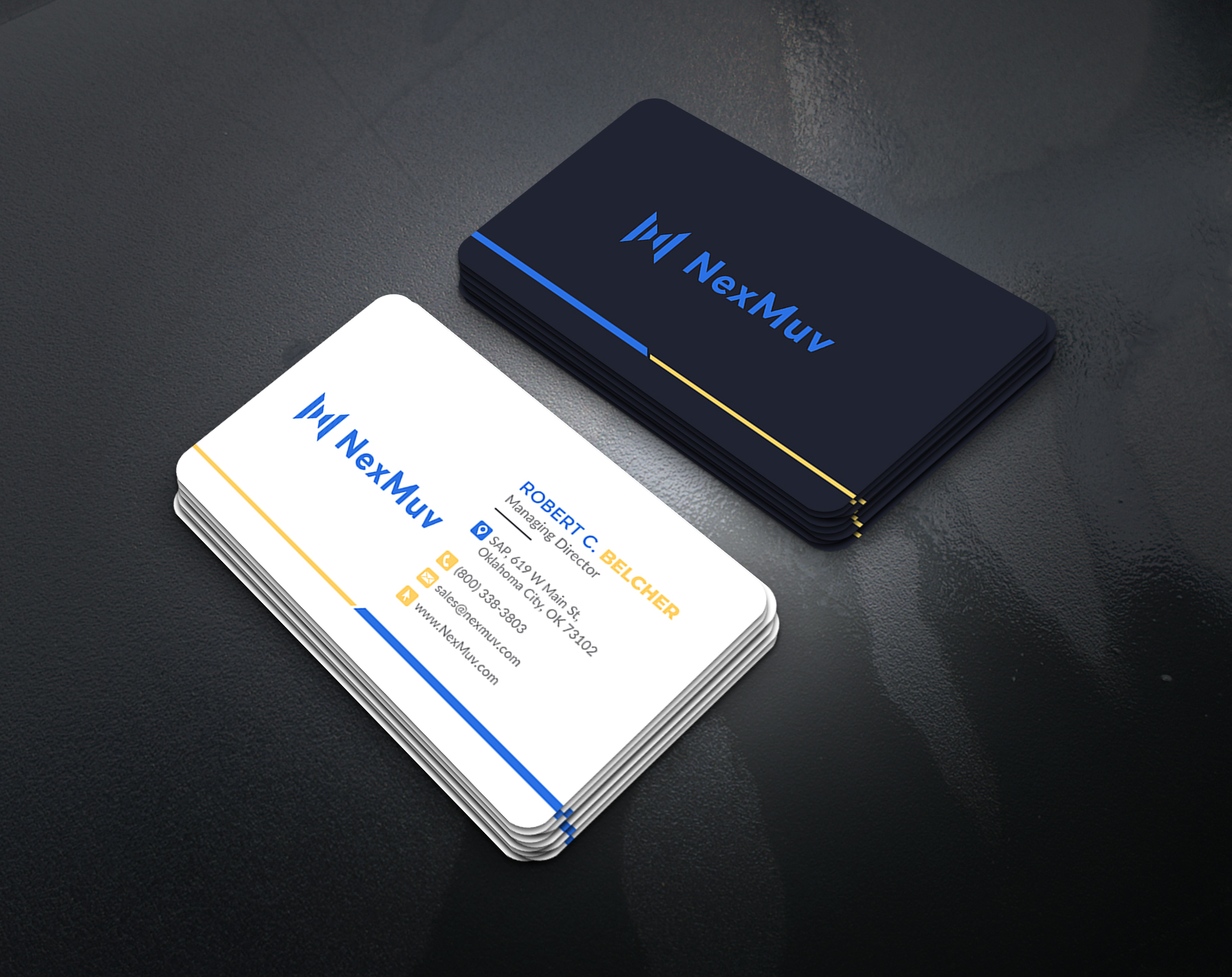 Visitenkarten-Design von artbitin für NexMuv | Design #32638072