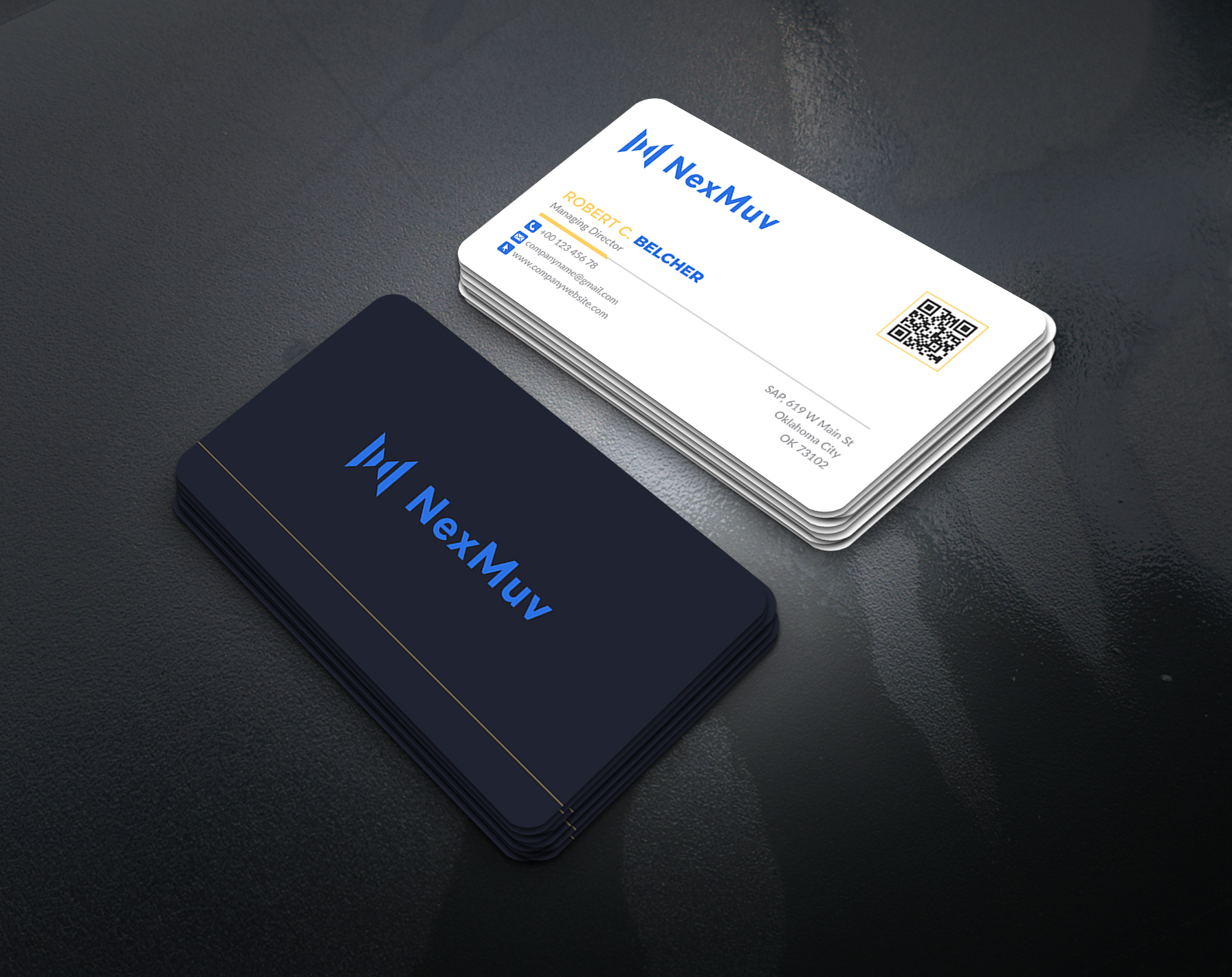 Diseño de Tarjeta de Presentación por artbitin para NexMuv | Diseño #32638073