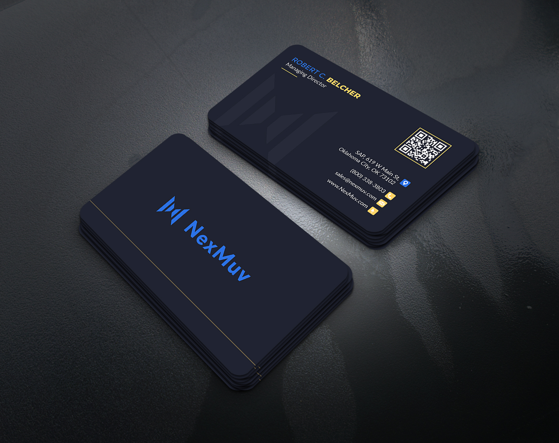 Visitenkarten-Design von artbitin für NexMuv | Design #32638076