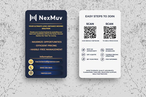 Design de Carte de Visite par LENTERA DESIGN 2 pour NexMuv | Design #32640295