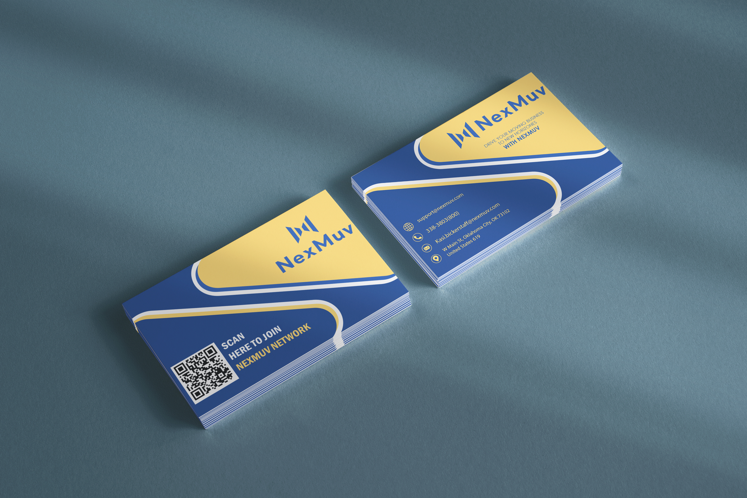 Diseño de Tarjeta de Presentación por GFXEXPERT474 para NexMuv | Diseño #32644856