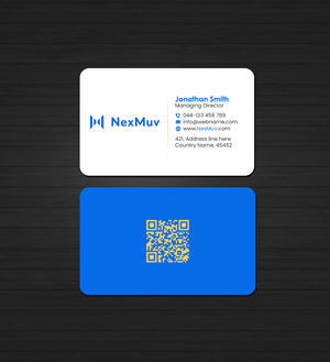 Visitenkarten-Design von Creations Box 2015 für NexMuv | Design: #32640828