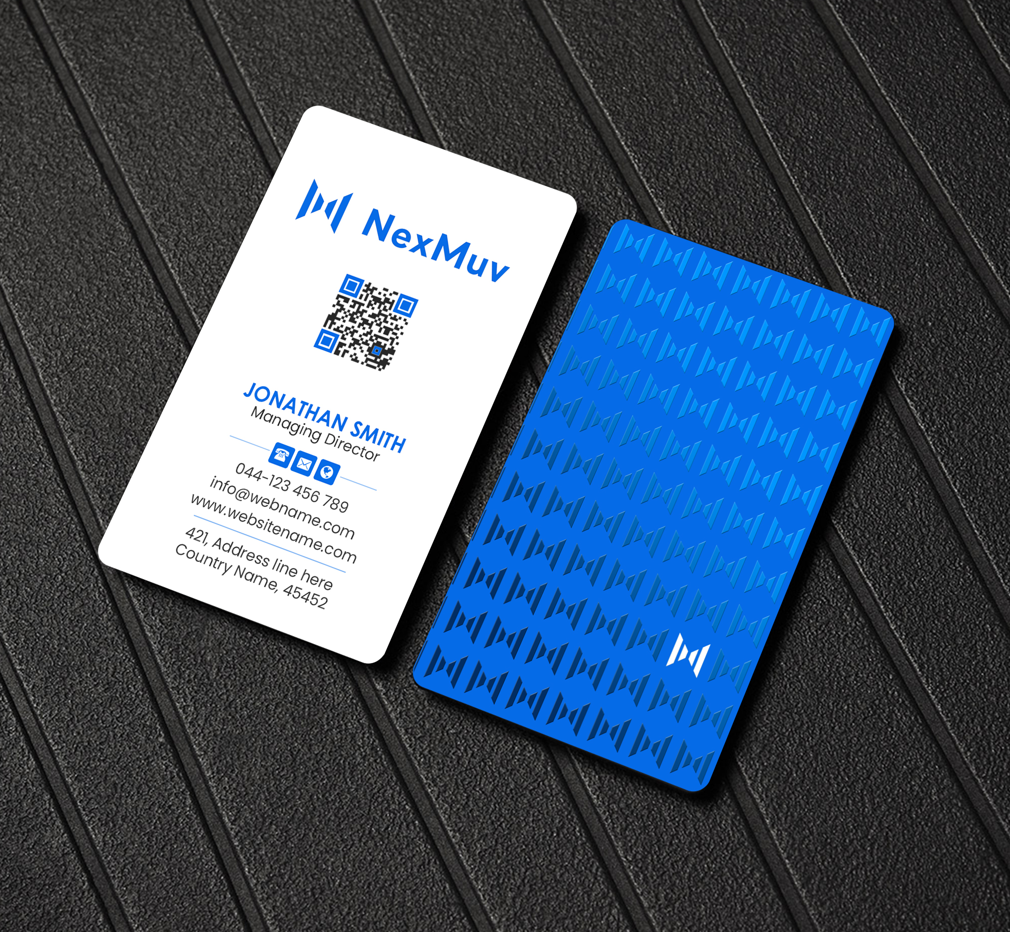 Diseño de Tarjeta de Presentación por Creations Box 2015 para NexMuv | Diseño #32640838