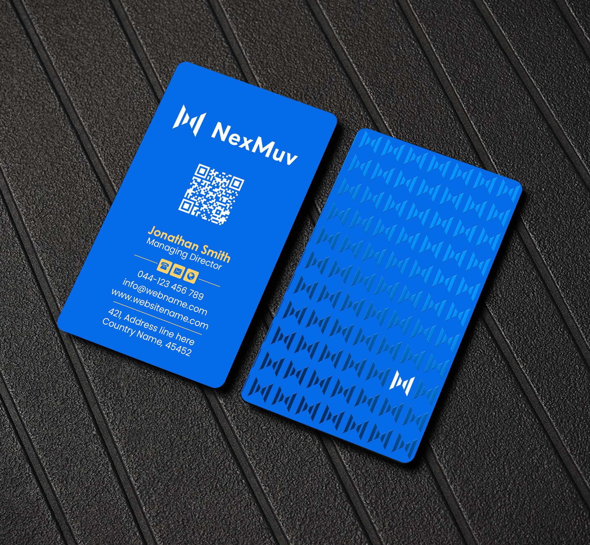 Diseño de Tarjeta de Presentación por Creations Box 2015 para NexMuv | Diseño #32640839