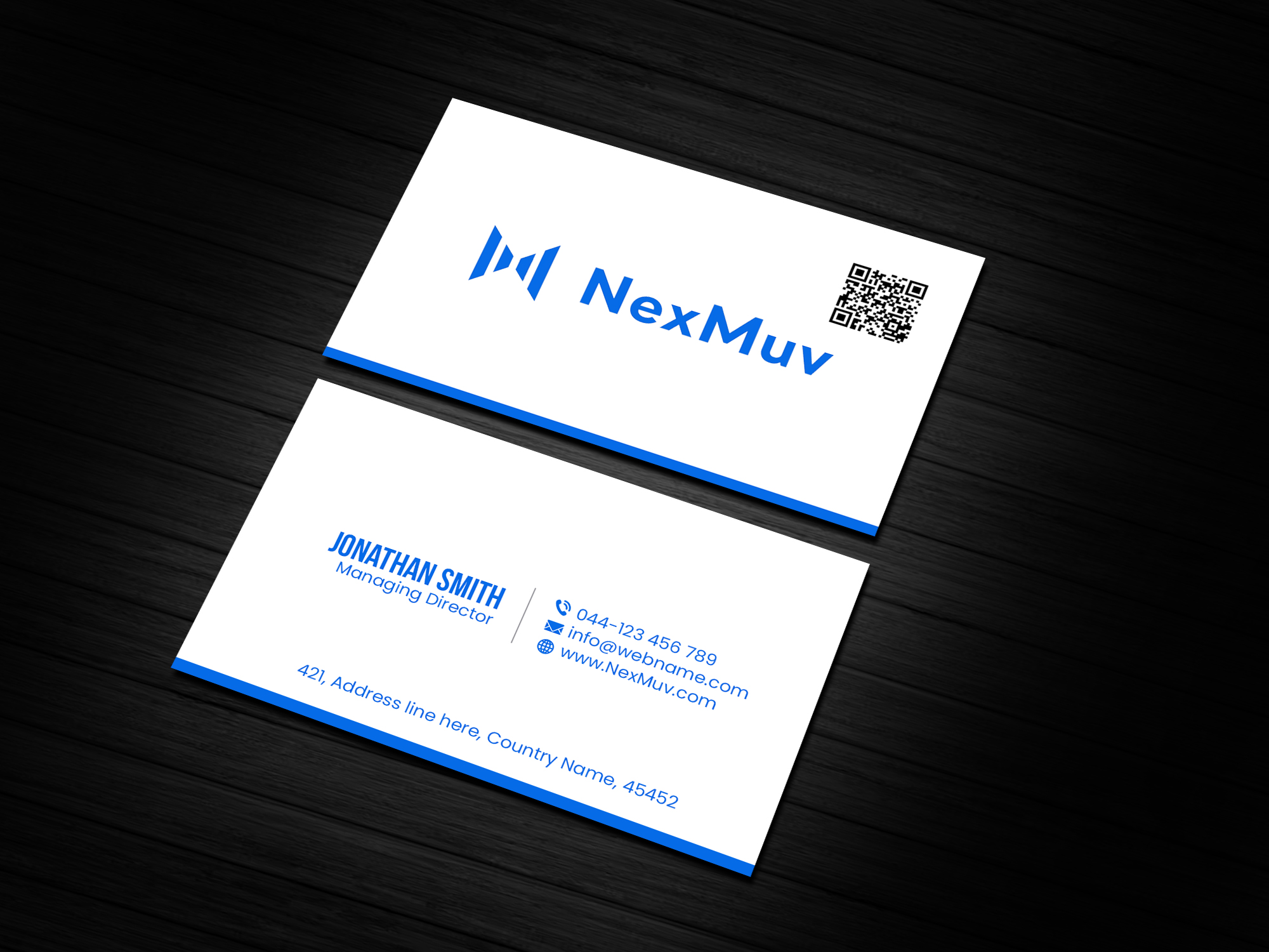 Diseño de Tarjeta de Presentación por Creations Box 2015 para NexMuv | Diseño #32640864