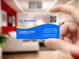 Diseño de Tarjeta de Presentación por Creations Box 2015 para NexMuv | Diseño: #32640877