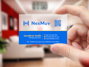 Diseño de Tarjeta de Presentación por Creations Box 2015 para NexMuv | Diseño: #32640890