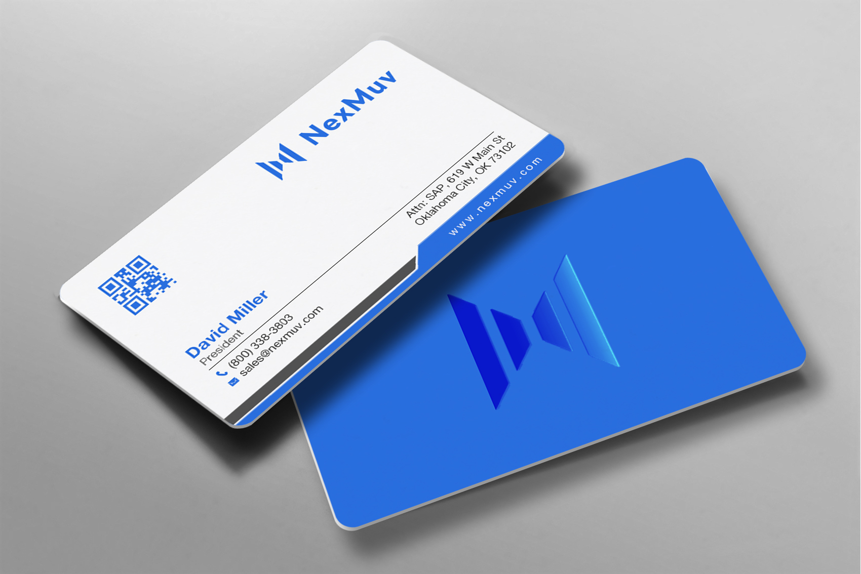 Business Card Design by Brand aid for NexMuv | Design #32637988
