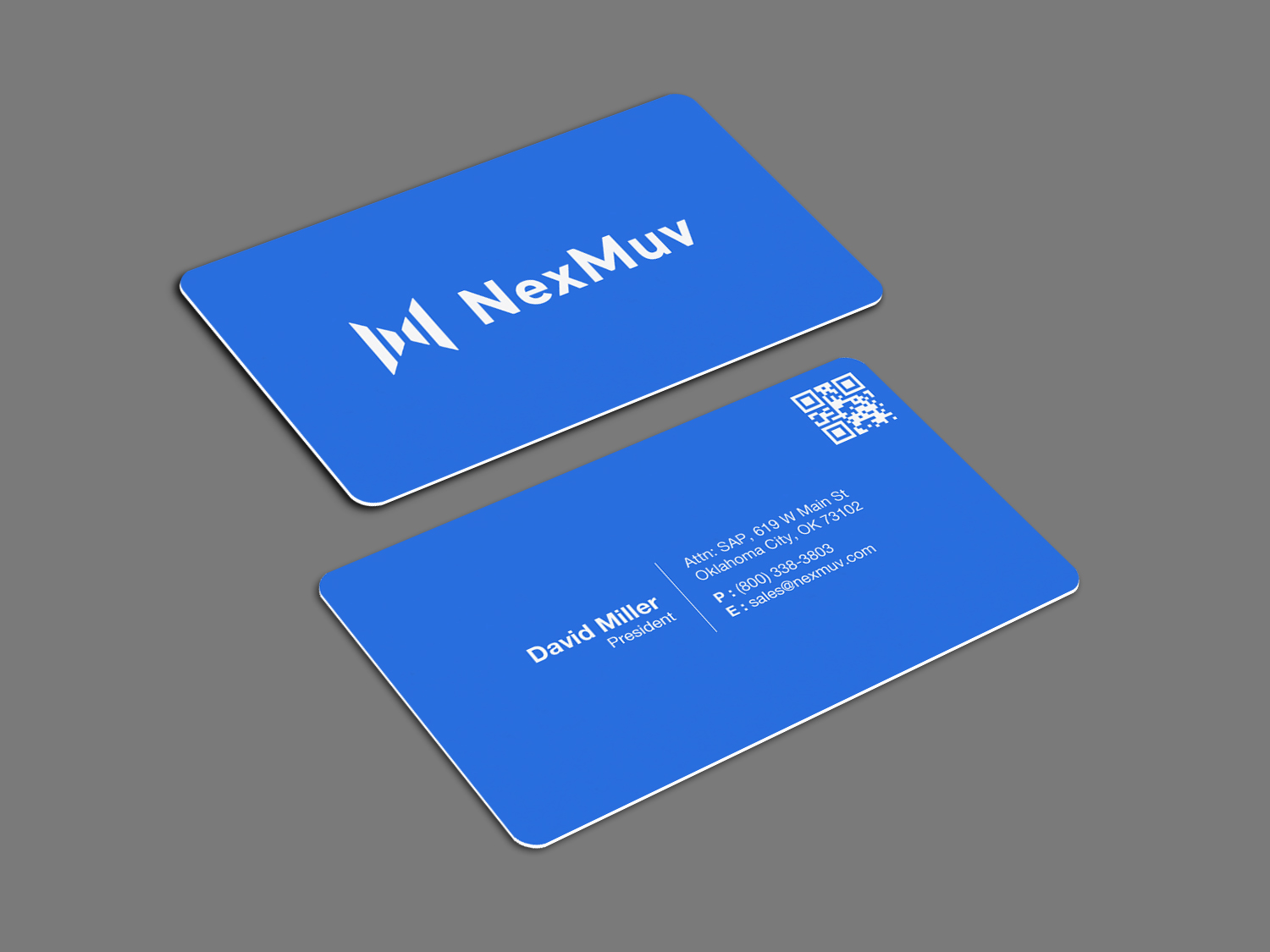 Business Card Design by Brand aid for NexMuv | Design #32637991
