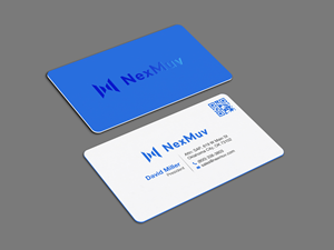 Business Card Design by Brand aid for NexMuv | Design: #32637992