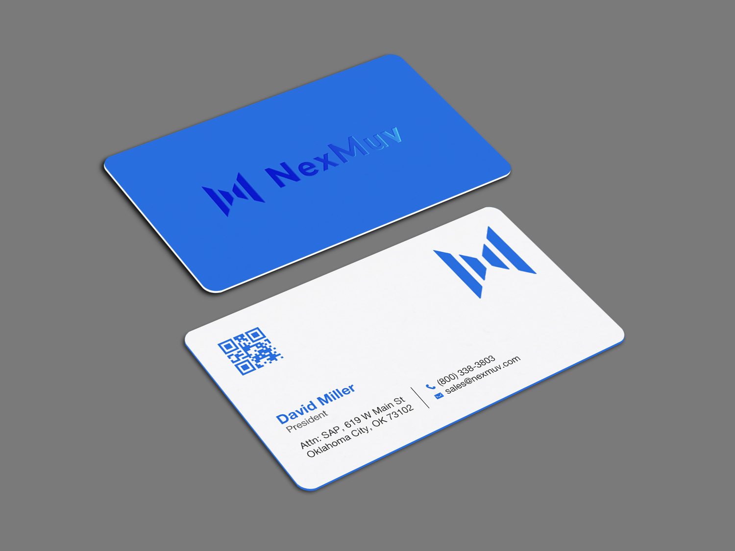 Business Card Design by Brand aid for NexMuv | Design #32637995