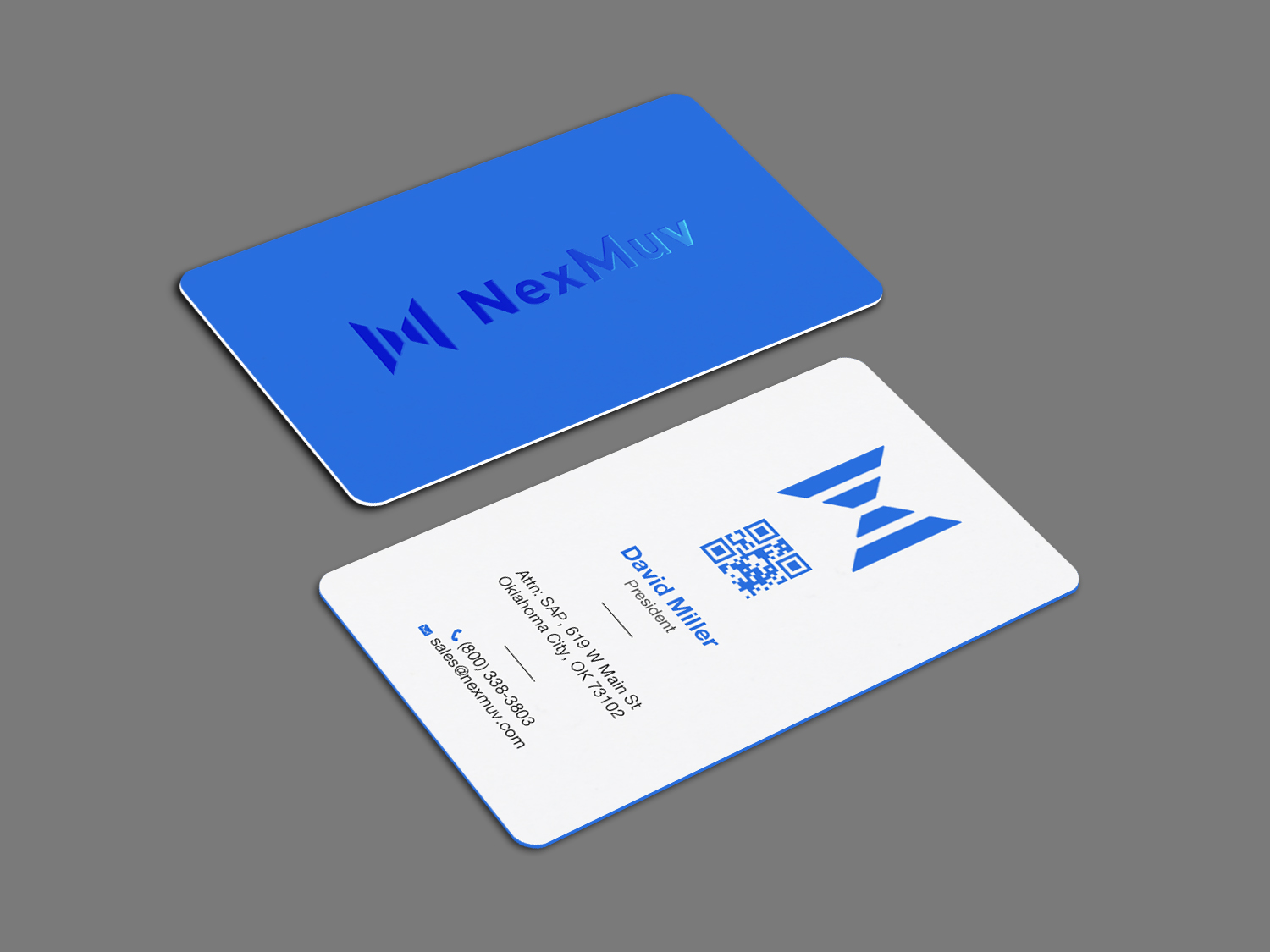 Business Card Design by Brand aid for NexMuv | Design #32637996