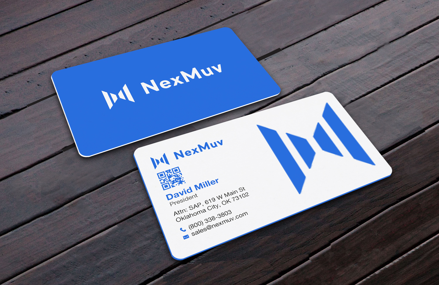 Business Card Design by Brand aid for NexMuv | Design #32637997