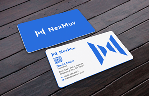 Business Card Design by Brand aid for NexMuv | Design: #32637997