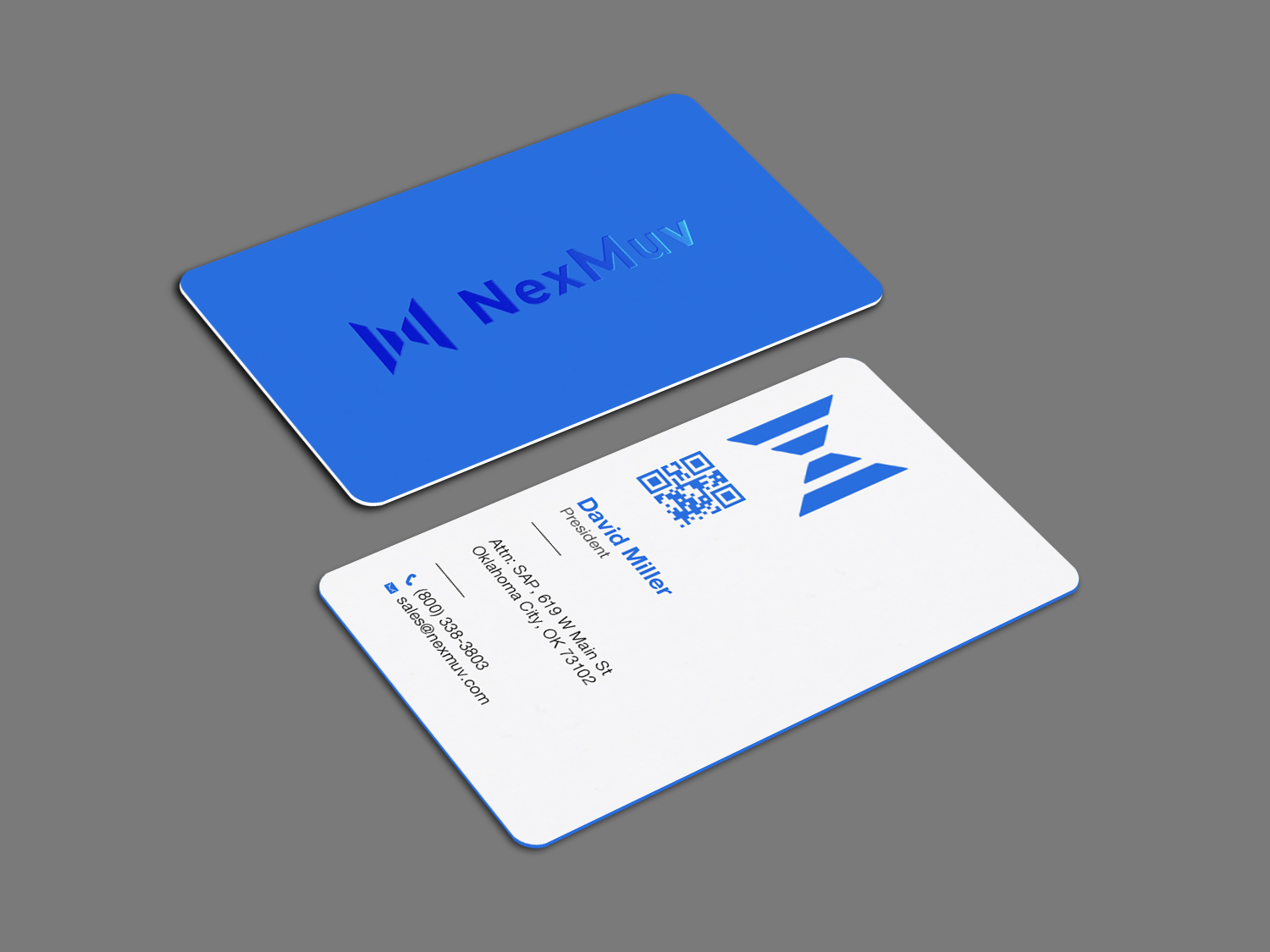 Business Card Design by Brand aid for NexMuv | Design #32637998