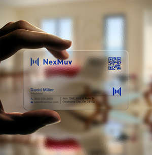 Business Card Design by Brand aid for NexMuv | Design: #32638006