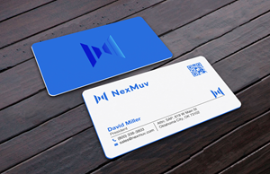 Business Card Design by Brand aid for NexMuv | Design: #32638008