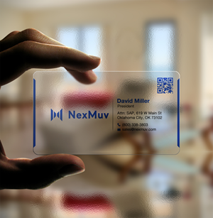Business Card Design by Brand aid for NexMuv | Design: #32638009