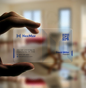 Business Card Design by Brand aid for NexMuv | Design: #32638011