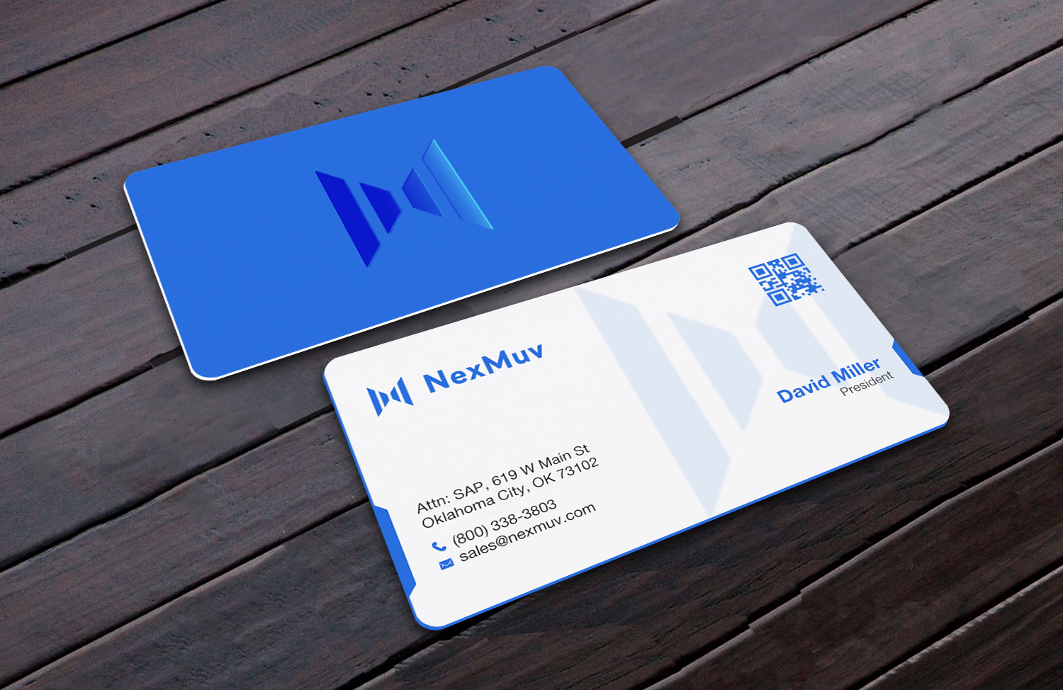 Business Card Design by Brand aid for NexMuv | Design #32638012