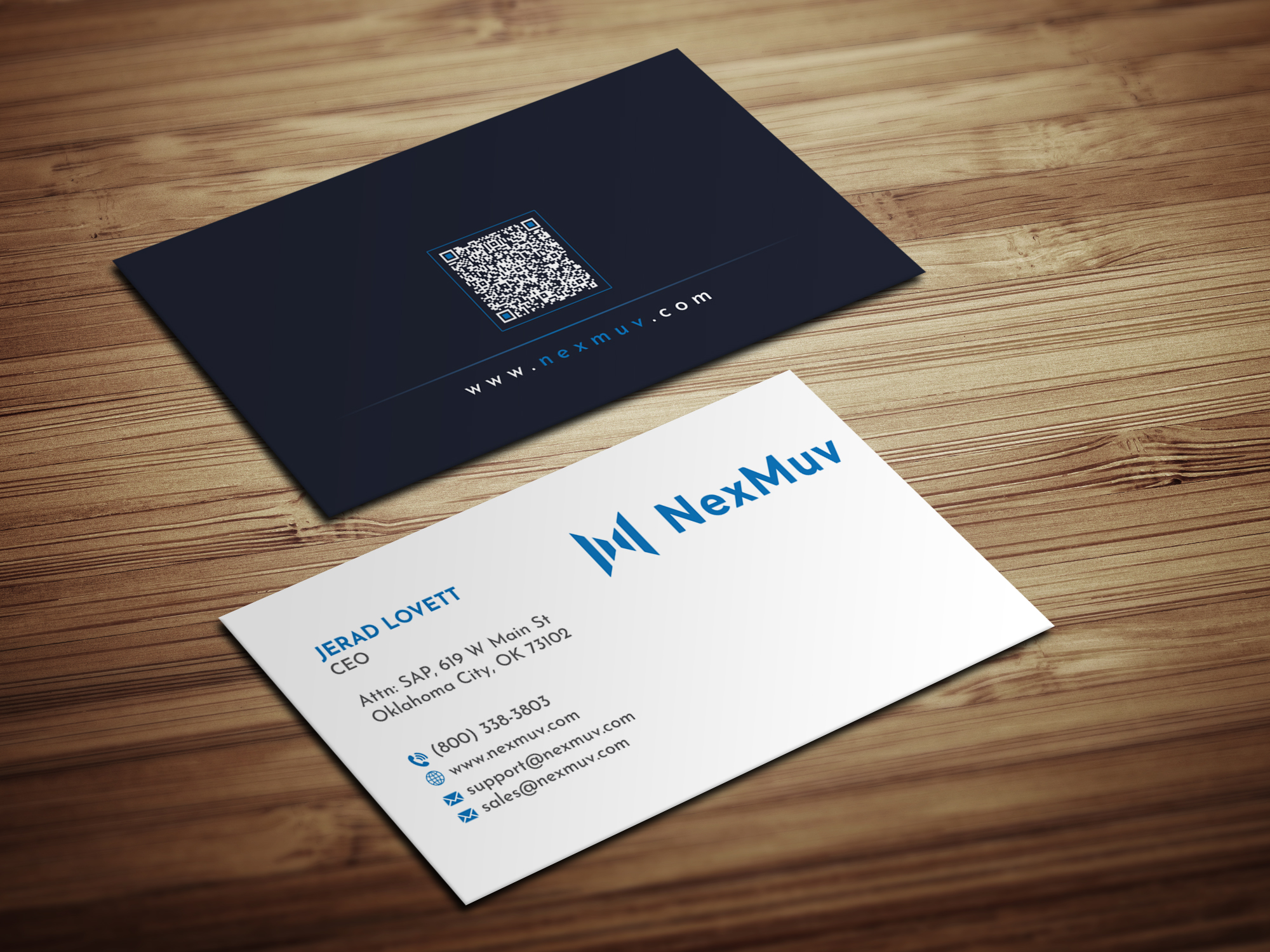 Business Card Design by Magic of Art for NexMuv | Design #32645538