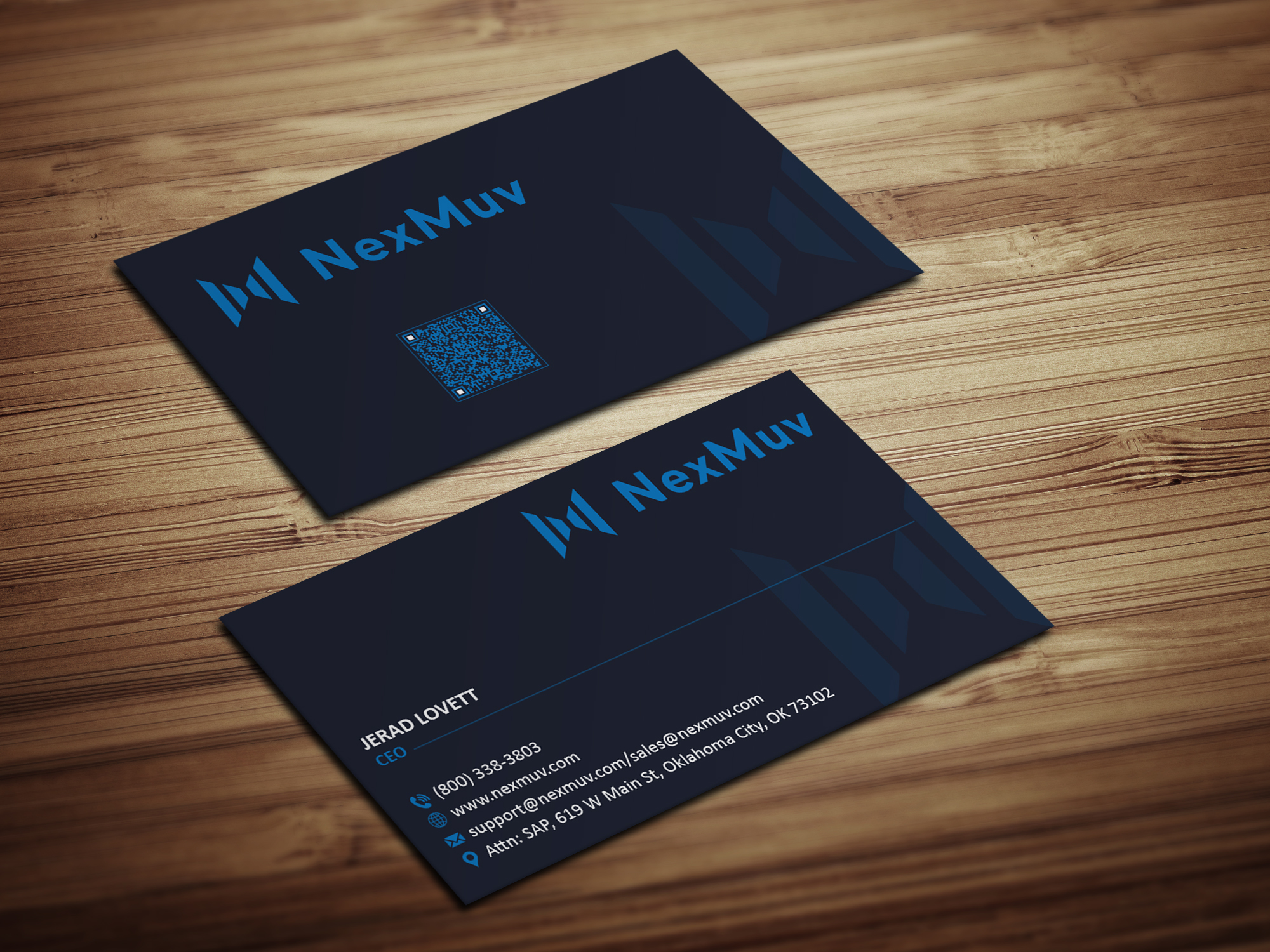 Business Card Design by Magic of Art for NexMuv | Design #32645539