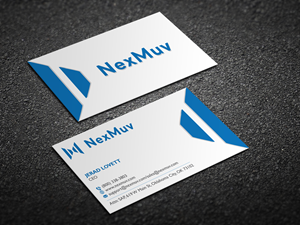 Diseño de Tarjeta de Presentación por Magic of Art para NexMuv | Diseño: #32645561