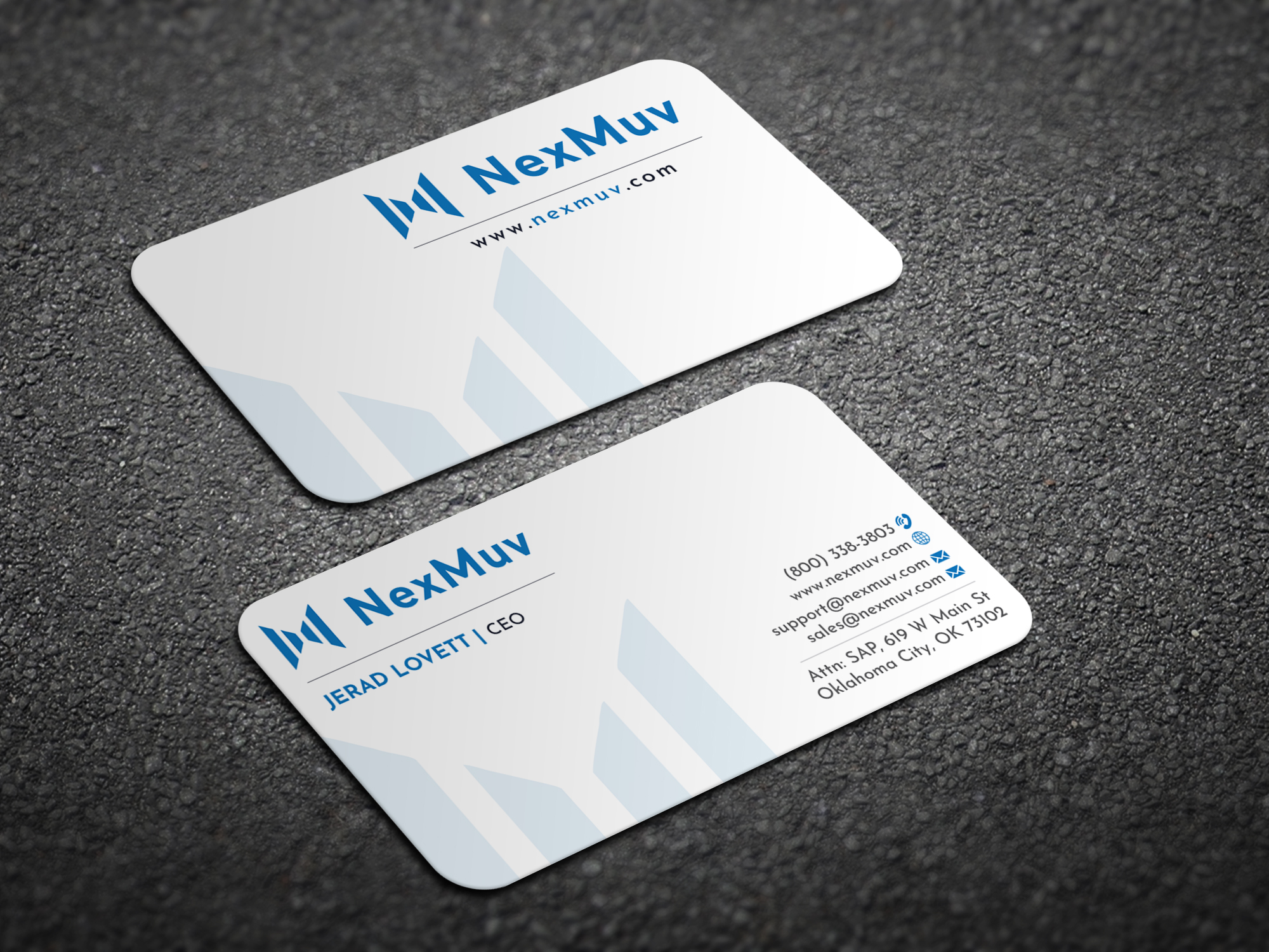 Business Card Design by Magic of Art for NexMuv | Design #32645565
