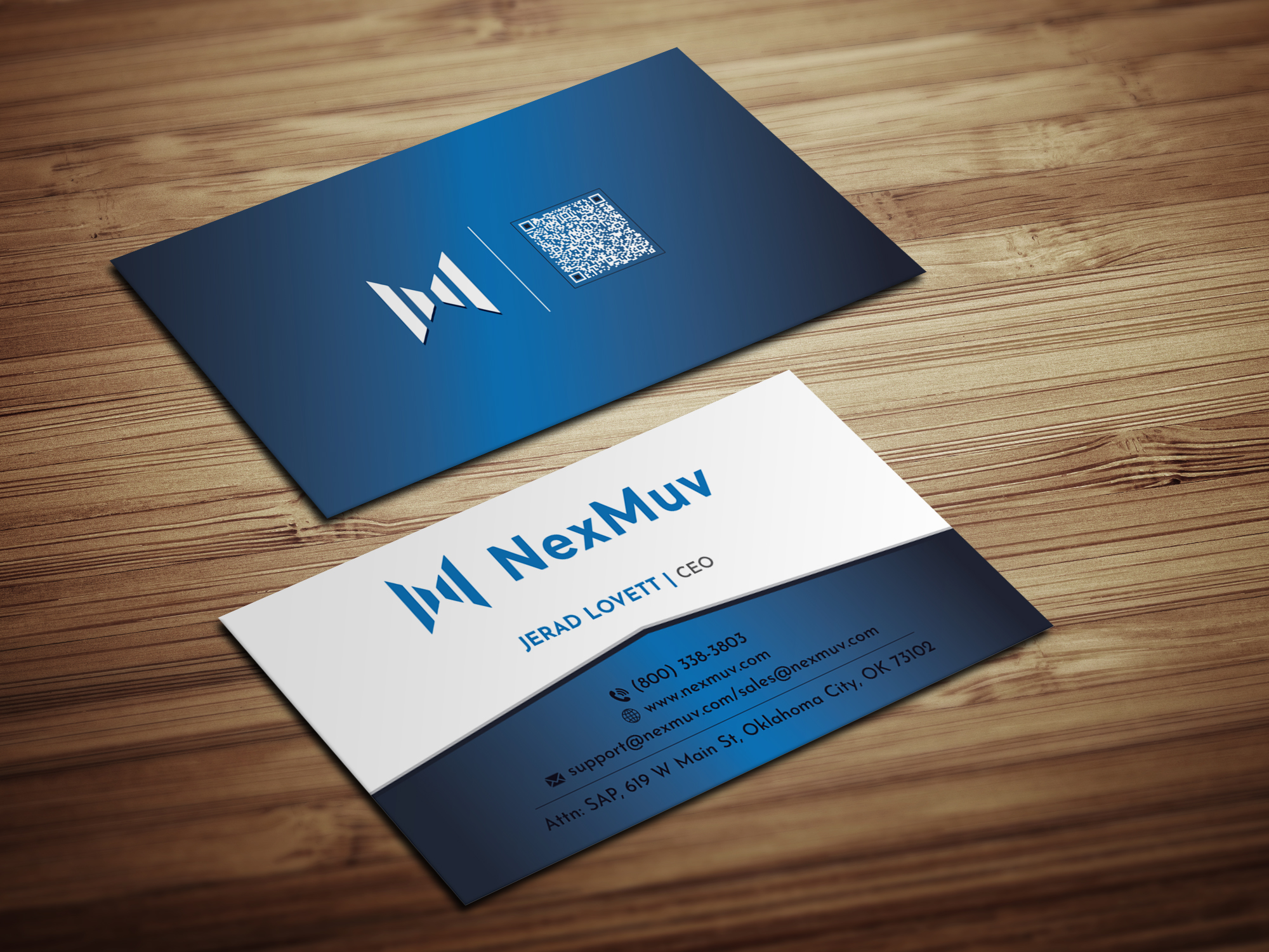 Business Card Design by Magic of Art for NexMuv | Design #32645566