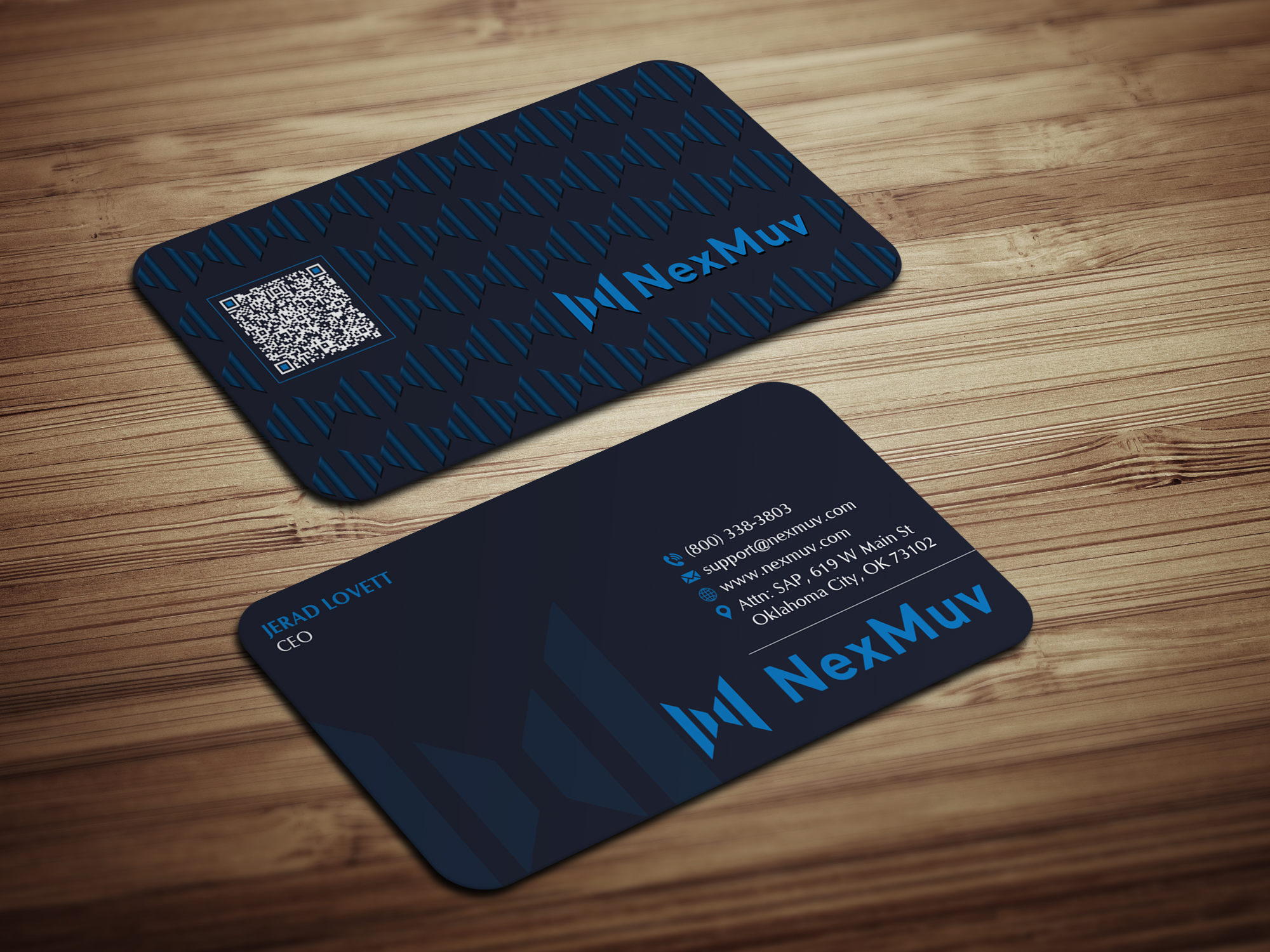 Business Card Design by Magic of Art for NexMuv | Design #32892673