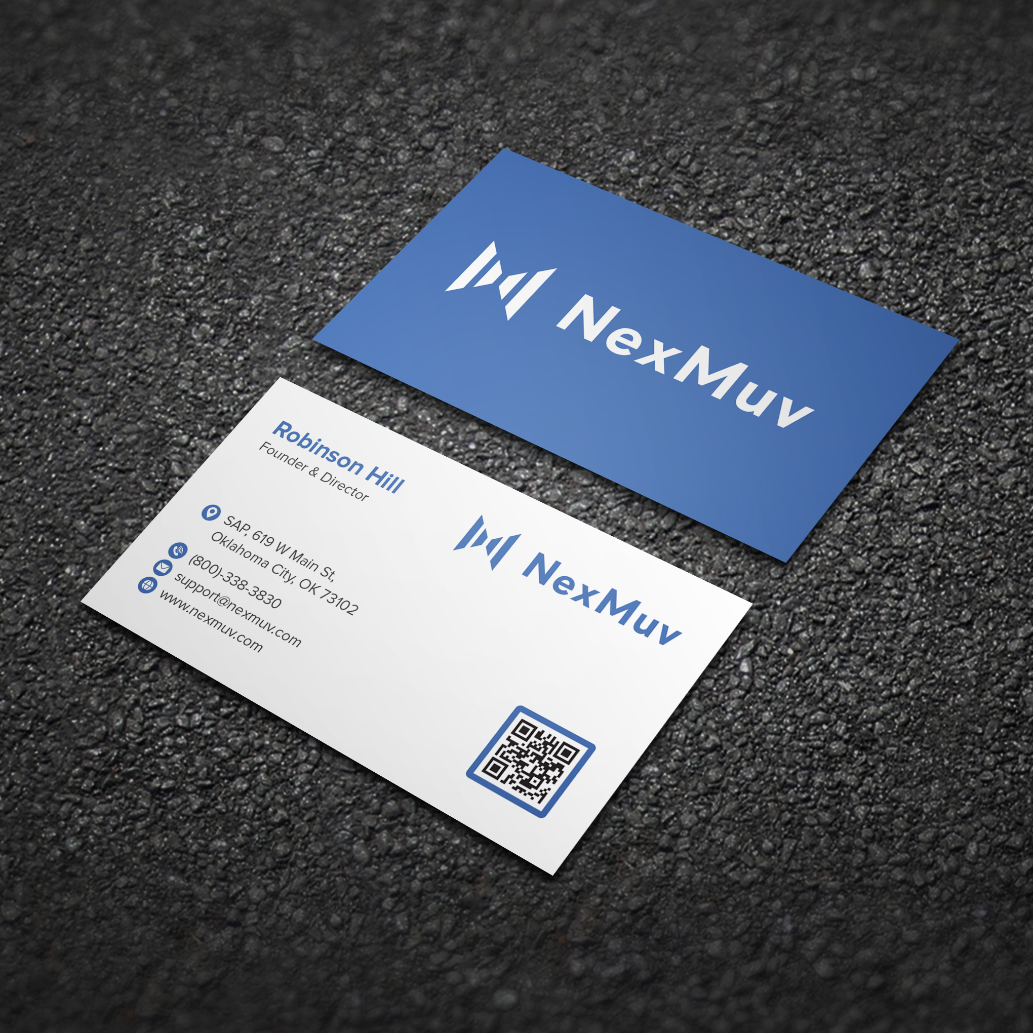 Visitenkarten-Design von Bikash Das für NexMuv | Design #32634014
